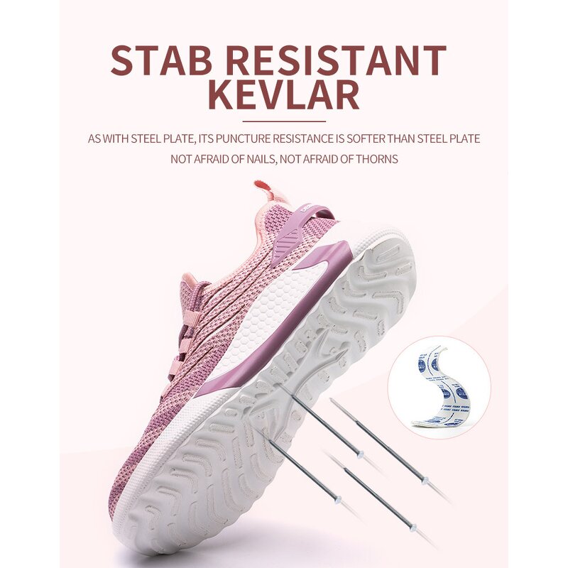 Women's Safety Sneakers - Manufacturer - LOKTAR YS107 Mesh Steel Toe Lightweight Non Slip Boot