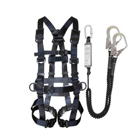 Fall Protection Harness - Manufacturer - Industrial 5 Point Full Body Height Work Safety Belt