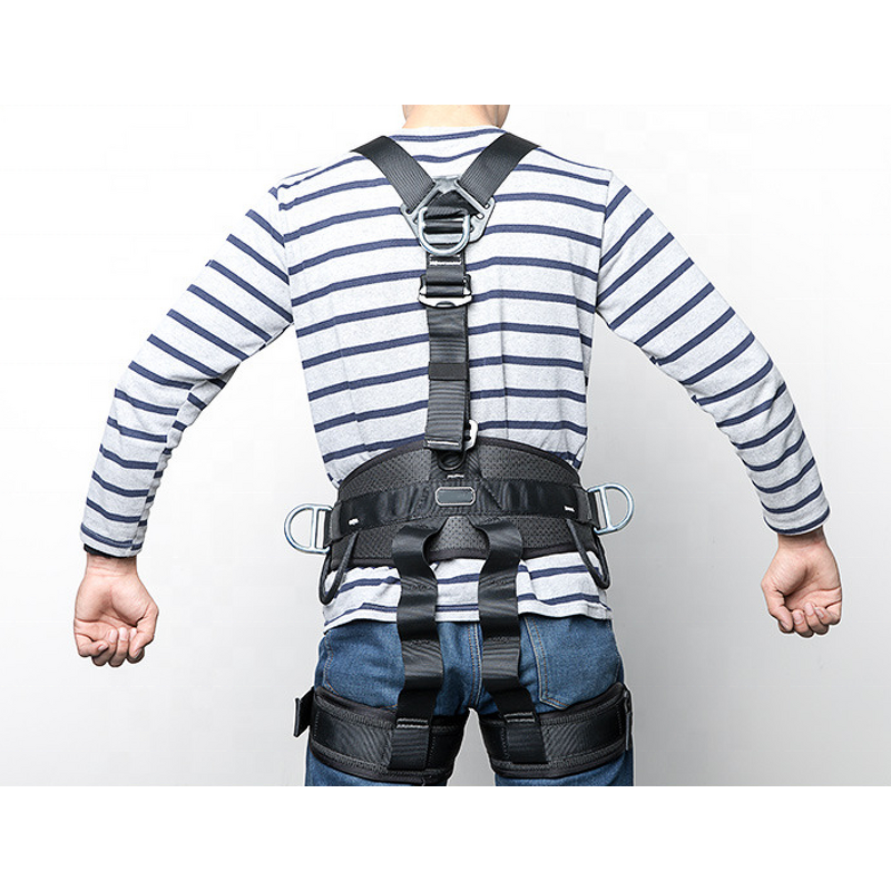Climbing Safety Harness - Manufacturer - Full Body Adjustable Aerial Work Shock Absorber Belt