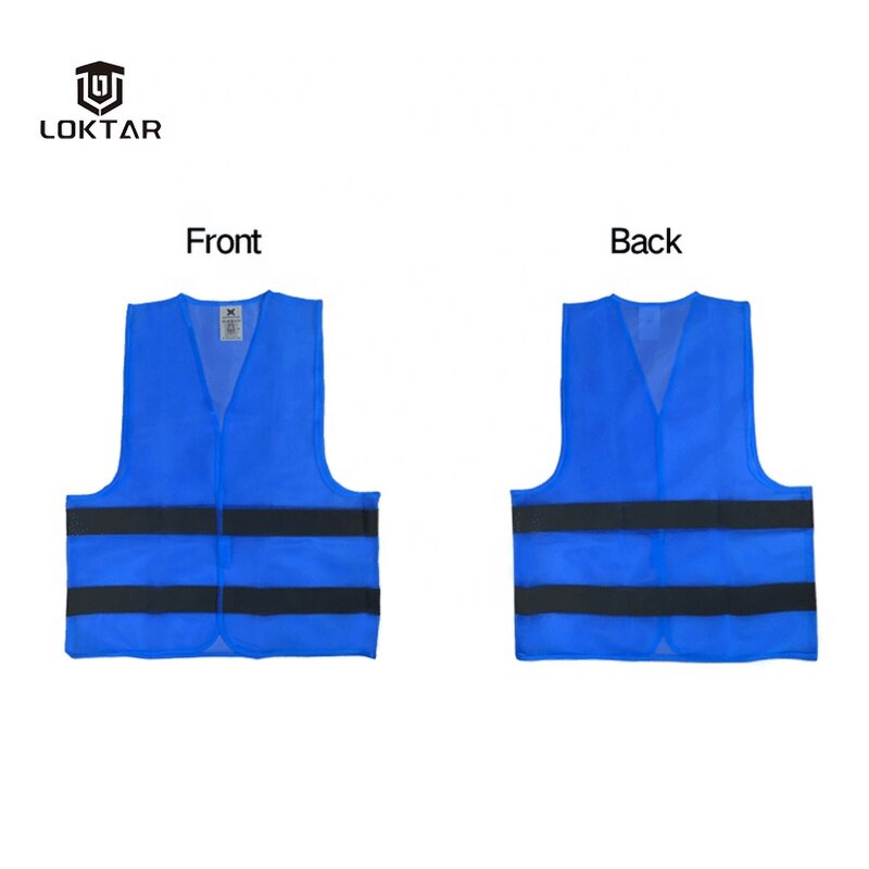 LED Safety Vest - Manufacturer - Cheap Custom Mesh YY-501 Yellow Construction Reflective