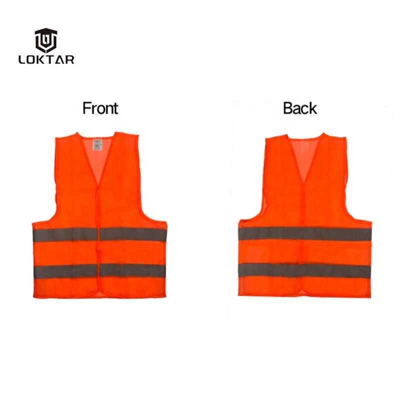 LED Safety Vest - Manufacturer - Cheap Custom Mesh YY-501 Yellow Construction Reflective