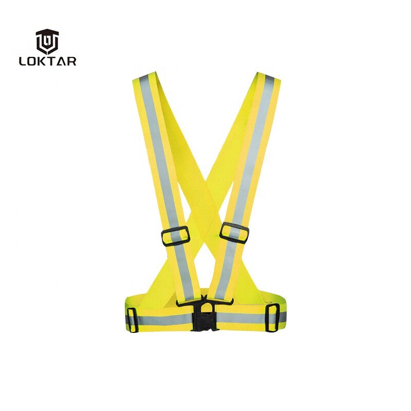 Reflective Safety Belt - Manufacturer - Multi-color YY-508 Road Sanitation Worker Custom Logo