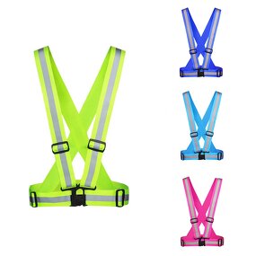 Reflective Safety Belt - Manufacturer - Multi-color YY-508 Road Sanitation Worker Custom Logo