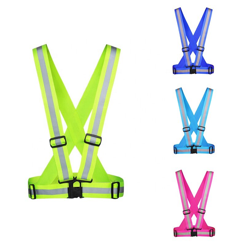 Reflective Safety Belt - Manufacturer - Multi-color YY-508 Road Sanitation Worker Custom Logo