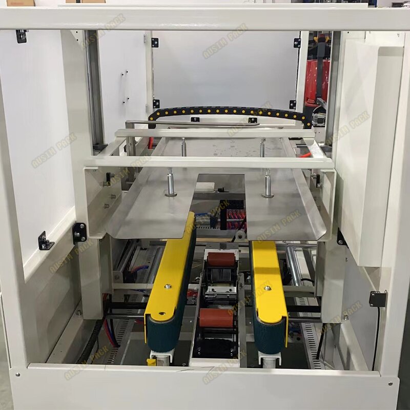 Carton Box Sealing Machine Manufacturer - Fully-Automatic Electric PLC Controlled for Apparel Paper