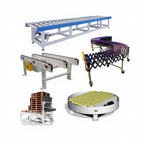 Roller Conveyor Manufacturer - Gravity Flexible Motorized Pallet Loader with Rubber Belt Extensible