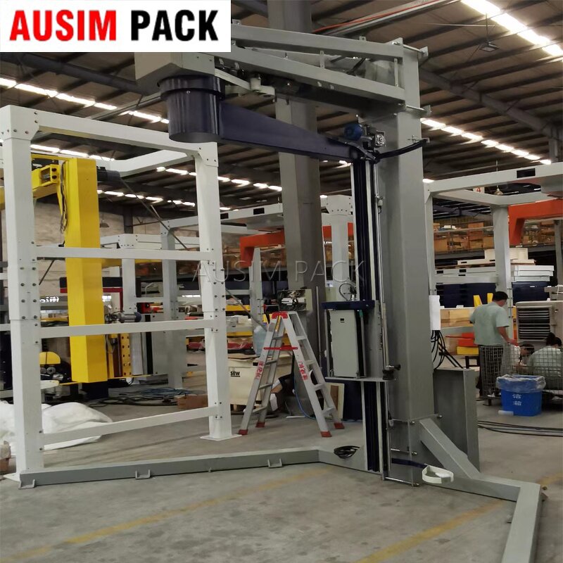 Pallet Wrapping Machine Manufacturer - Manual Wrapper Plastic Strapping for Large Wooden Box