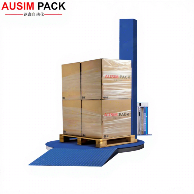 Pallet Wrapper Manufacturer - Electric Pre-stretch Shrink Small Turntable