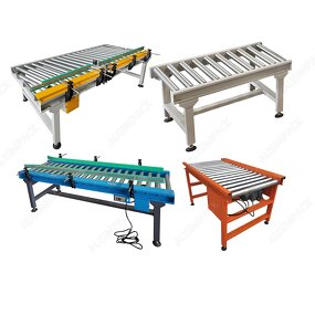 Roller Conveyor Manufacturer - Stainless Steel Gravity Unpowered for Logistics Restaurants Food Shops