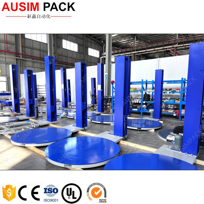 Pallet Wrapping Machine Manufacturer - Heavy Loaded Aluminum Profile Cage Sofa Pre-Stretch
