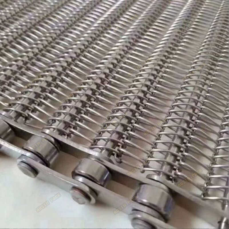 Mesh Conveyor Belt Manufacturer - Wire Chain Stainless Steel for Chocolate Enrobing