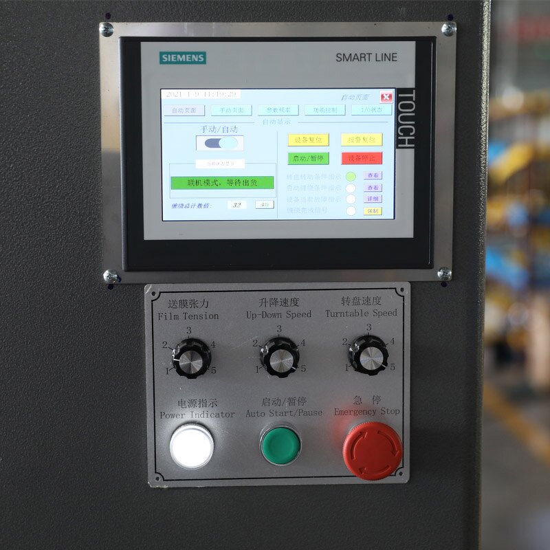 Pallet Wrapper Manufacturer - New Condition Online Fully Automatic Stretch Film