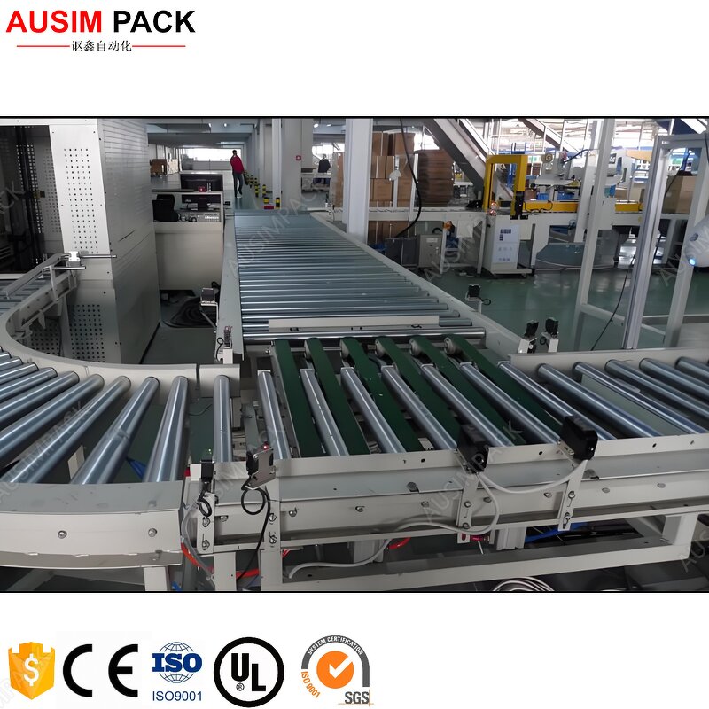 Roller Conveyor Manufacturer - Stainless Steel Gravity Unpowered for Logistics Restaurants Food Shops