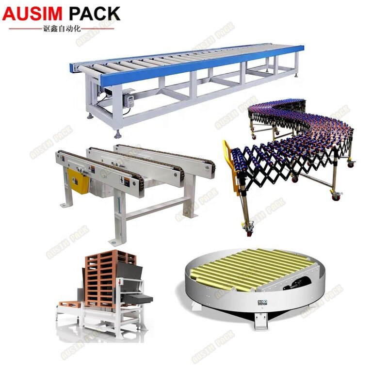 Roller Conveyor Manufacturer - Stainless Steel Gravity Unpowered for Logistics Restaurants Food Shops