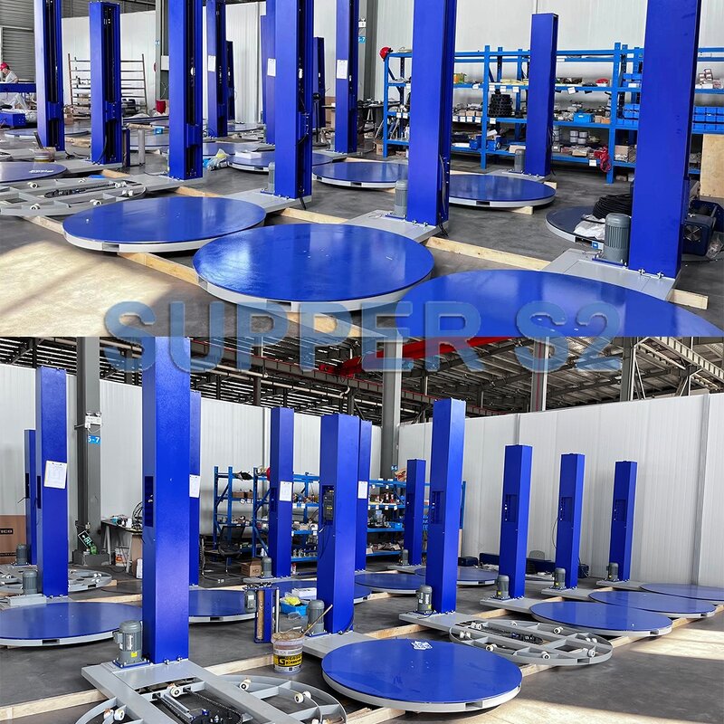 Pallet Wrapper Manufacturer - Automatic Turntable Stretch Cabinet Shrink Pre-stretch