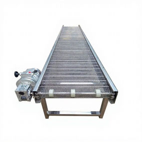 Wire Mesh Conveyor Belt Manufacturer - Stainless Steel 304 Chocolate Enrobing Adjustable Speed for Restaurant