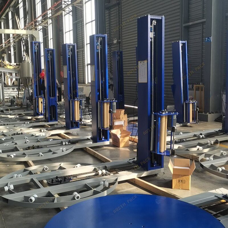 Pallet Wrapping Machine Manufacturer - Full Auto Pre-Stretch Semi-Automatic for Food Optimal Film