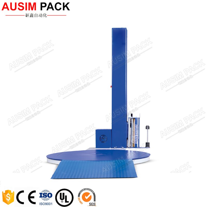 Pallet Wrapping Machine Manufacturer - Full Auto Pre-Stretch Semi-Automatic for Food Optimal Film