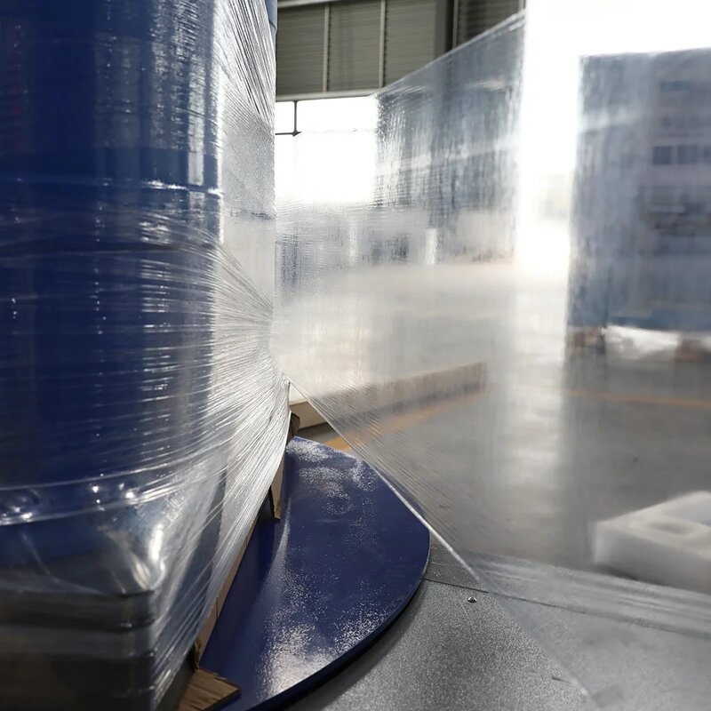 Stretch Wrapping Machine Manufacturer - Manual Pallet Wrap 1-13rpm Plastic Film