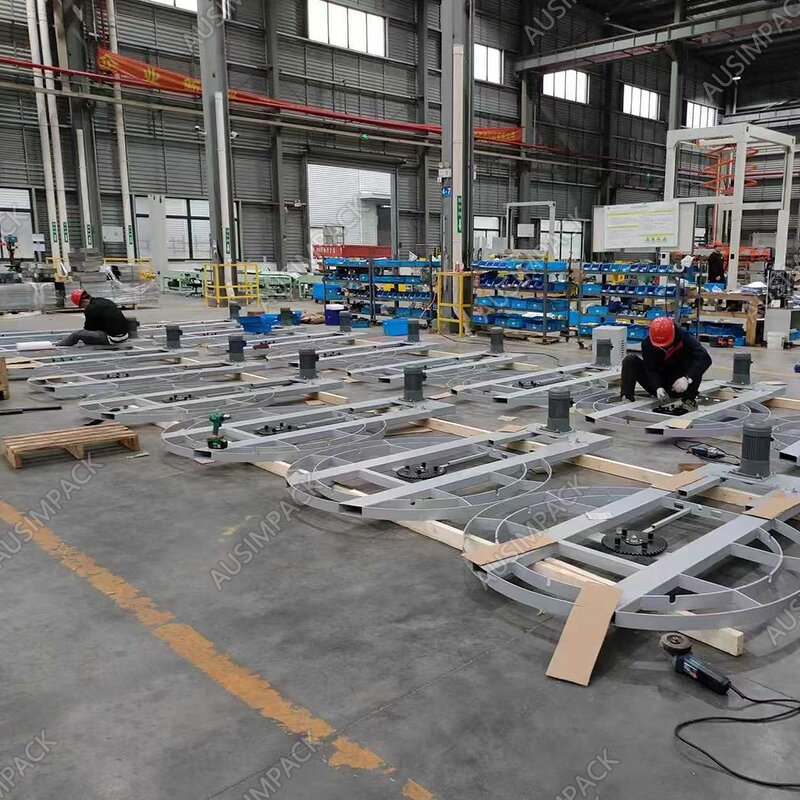 Pallet Wrapper Manufacturer - Electric Pre-stretch Shrink Small Turntable