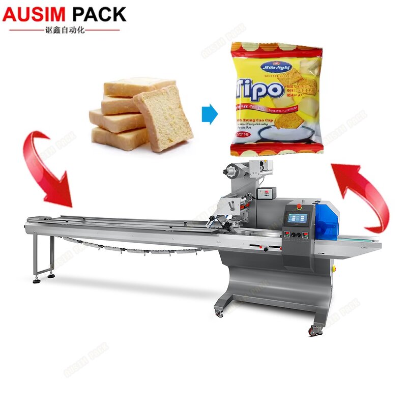 Flow Wrapper Manufacturer - Economical for Disposable Cutlery Spoon Horizontal Packaging