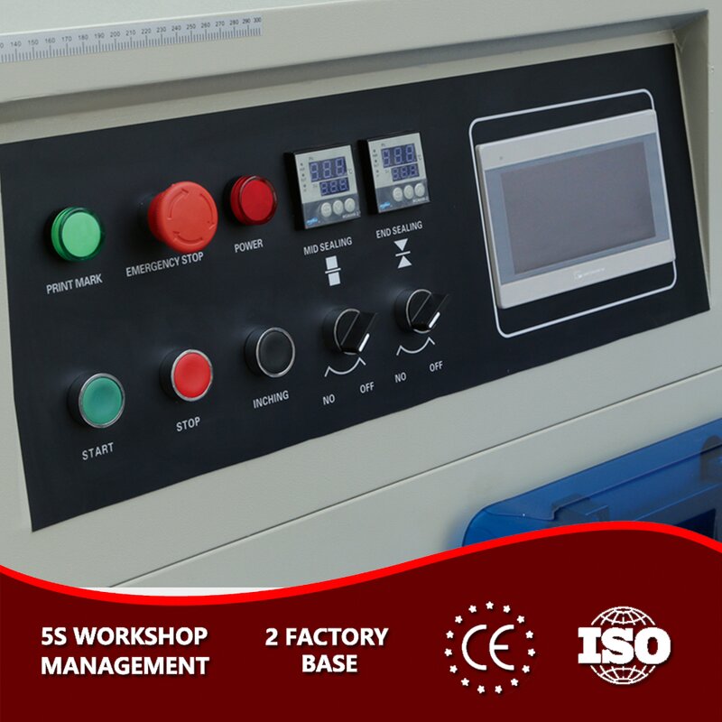 Easy-to-operate Automatic Horizontal Croissant Puffs Packing Machine Automatic Pillow Bag Dough Donut Packaging Machine