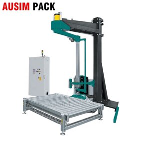 Pallet Wrapping Machine Manufacturer - Fully Automatic Rotary Arm Stretch Film