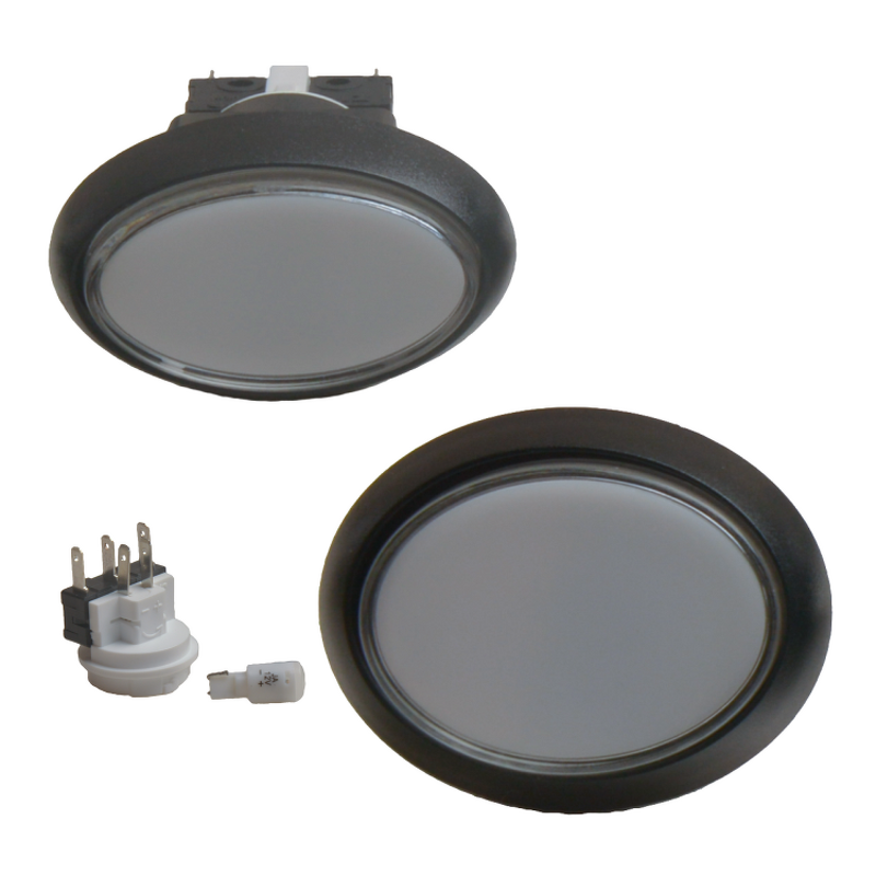 Triangle Push Button - Manufacturer -PC Plastic Illuminated for Arcade Game Machine