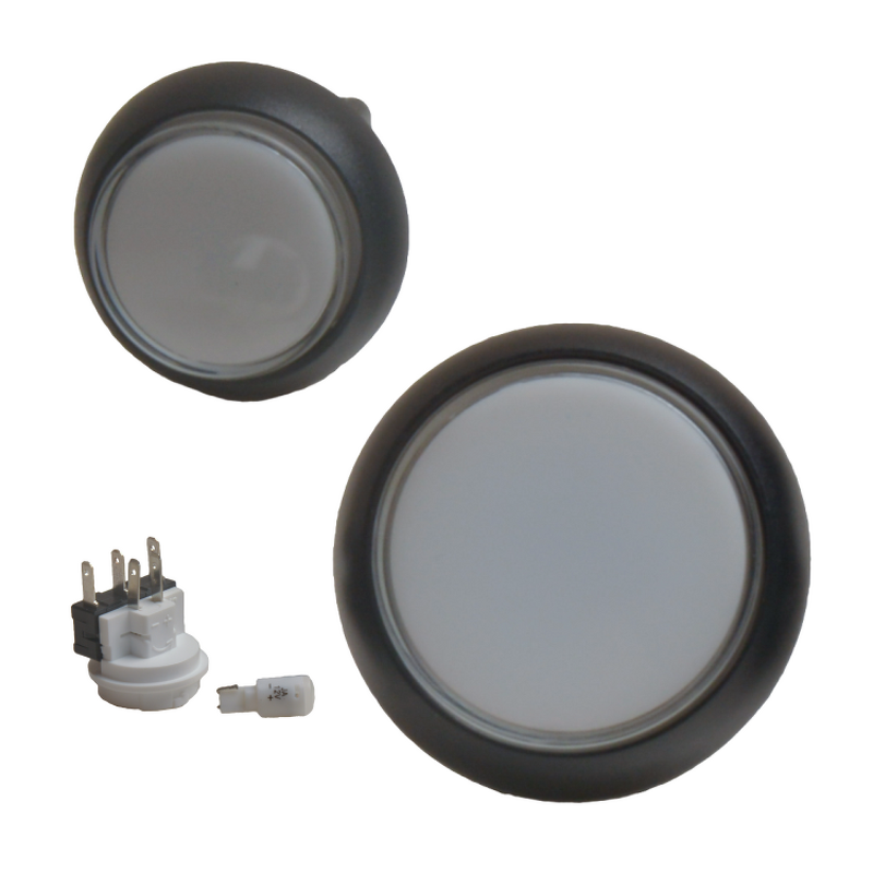 Triangle Push Button - Manufacturer -PC Plastic Illuminated for Arcade Game Machine