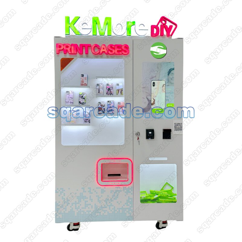 Phone Case Printer Manufacturer - DIY Self-service Fully Automatic UV Vending Machine
