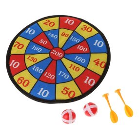 Dart Board Set Manufacturer - Indoor 28cm Toy Plastic Ball for Children Safety Target Fabric