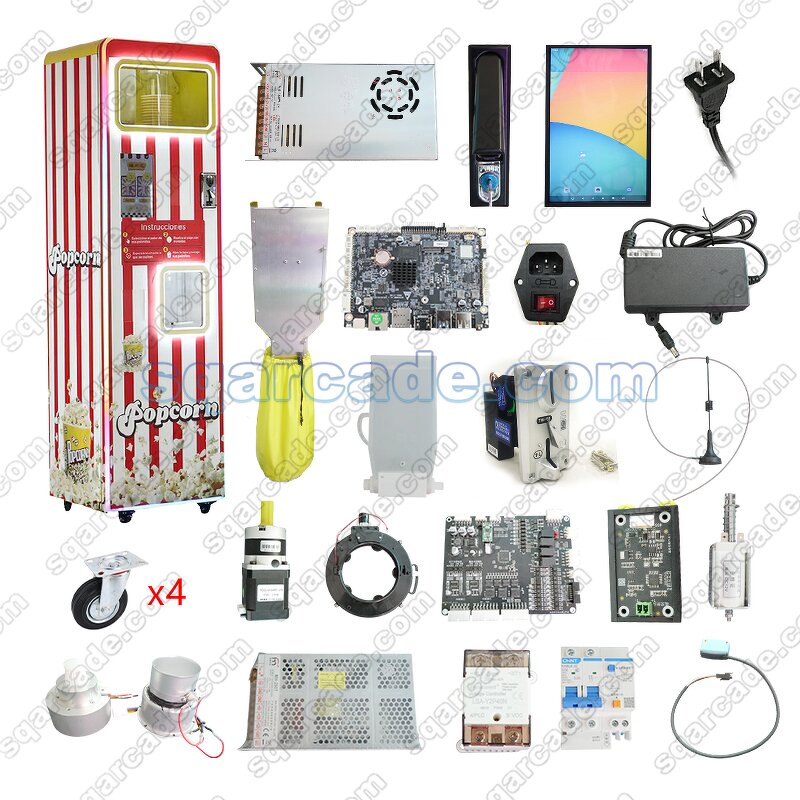 Popcorn Vending Machine Manufacturer - Automatic Full Payment System Coin Operated LYT Complete Kits