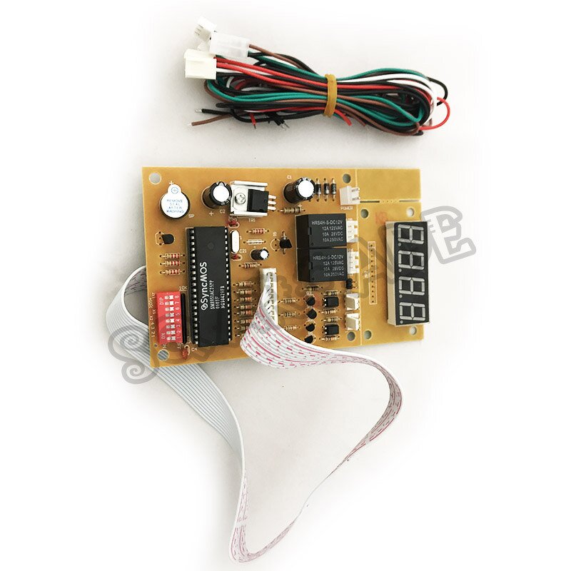 Timer Control Board Manufacturer - Hot-selling 4 Digits for Coin Acceptor Selector Device