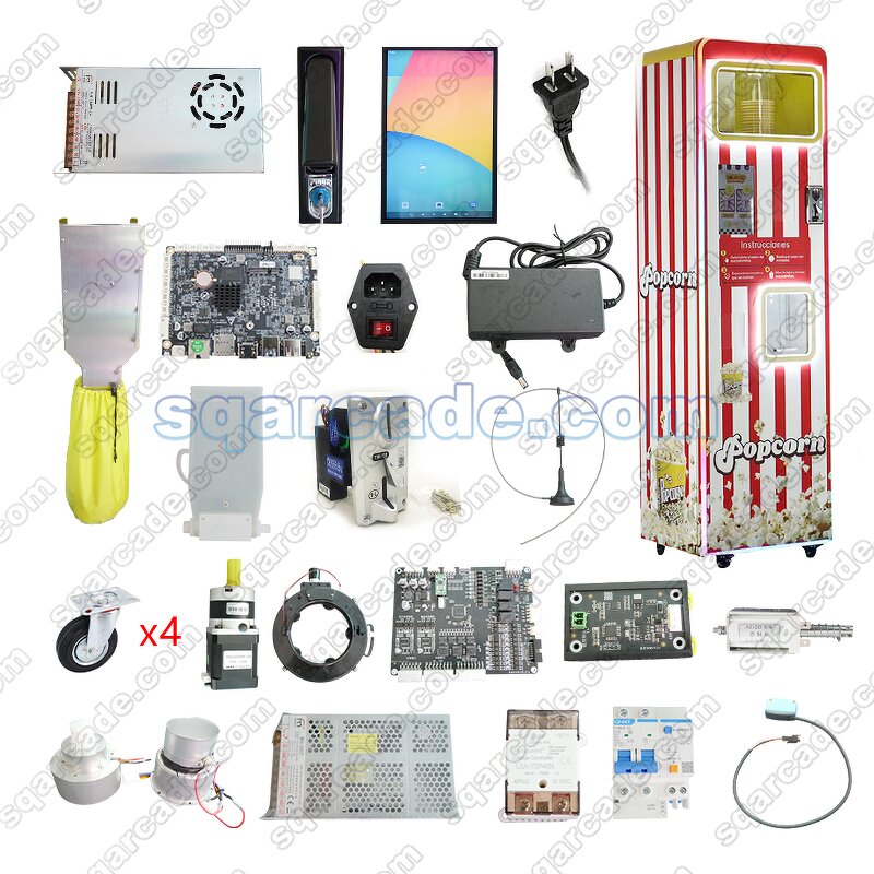 Popcorn Vending Machine Manufacturer - Automatic Full Payment System Coin Operated LYT Complete Kits