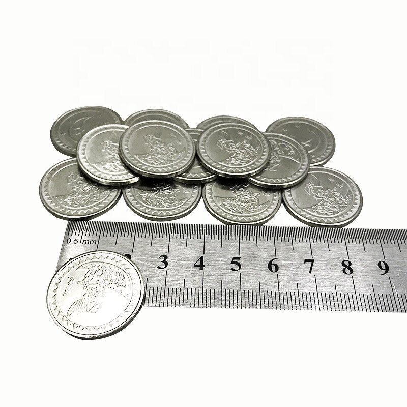 Tokens Manufacturer - SQ Arcade OEM ODM Stainless 25mm Diameter 1.8mm Thickness