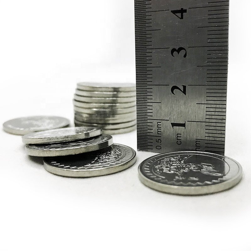 Tokens Manufacturer - SQ Arcade OEM ODM Stainless 25mm Diameter 1.8mm Thickness