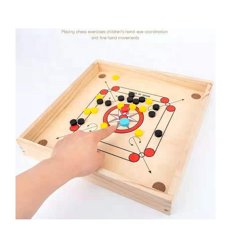 Board Game Manufacturer - Ludo Couples Play Carrom Scrabble Pieces Wood Chess Mini Table