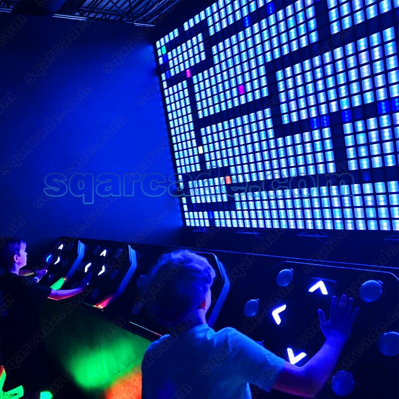 Interactive Game Manufacturer - Push Button Activation Multiple Construction Activities Console Board Control