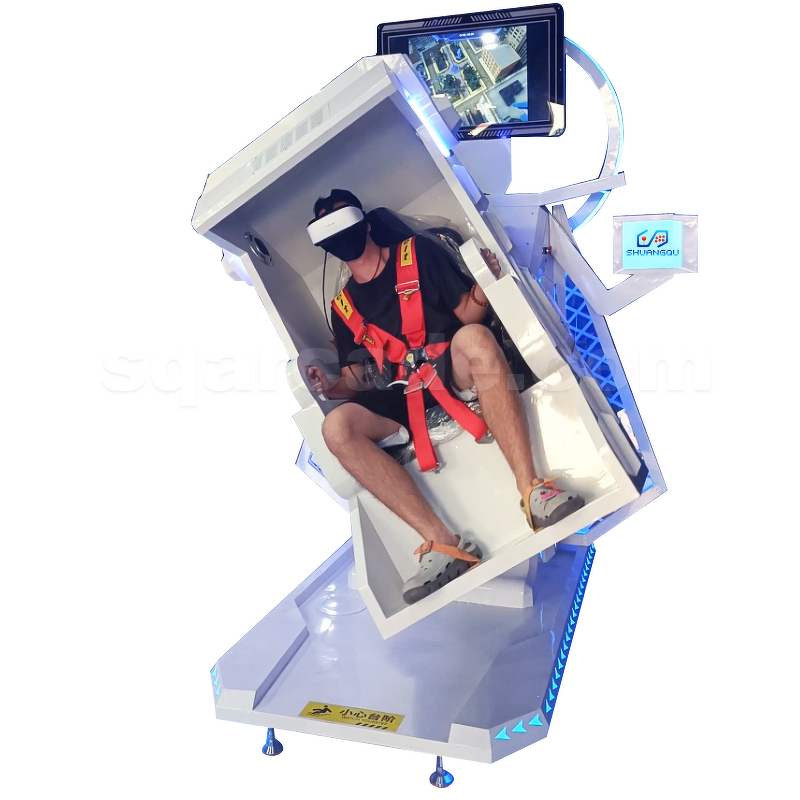 VR Flight Simulator Manufacturer - Single Player 9D 360 Degree Rotation Virtual Reality Flying Roller Coaster
