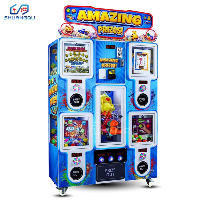 Gachapon Vending Machine Manufacturer - Coin-operated Lucky Capsule Toys Interactive for Malls