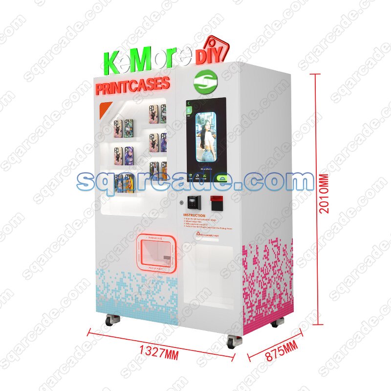 Phone Case Printer Manufacturer - DIY Self-service Fully Automatic UV Vending Machine