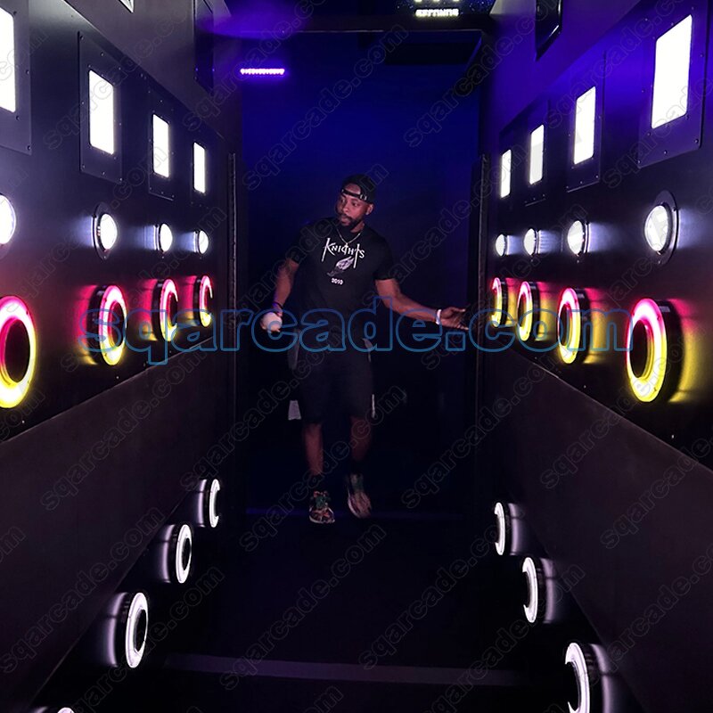 Interactive Game Manufacturer - Indoor Active Push Led Light Button Pipe Ball Customizable for Kids