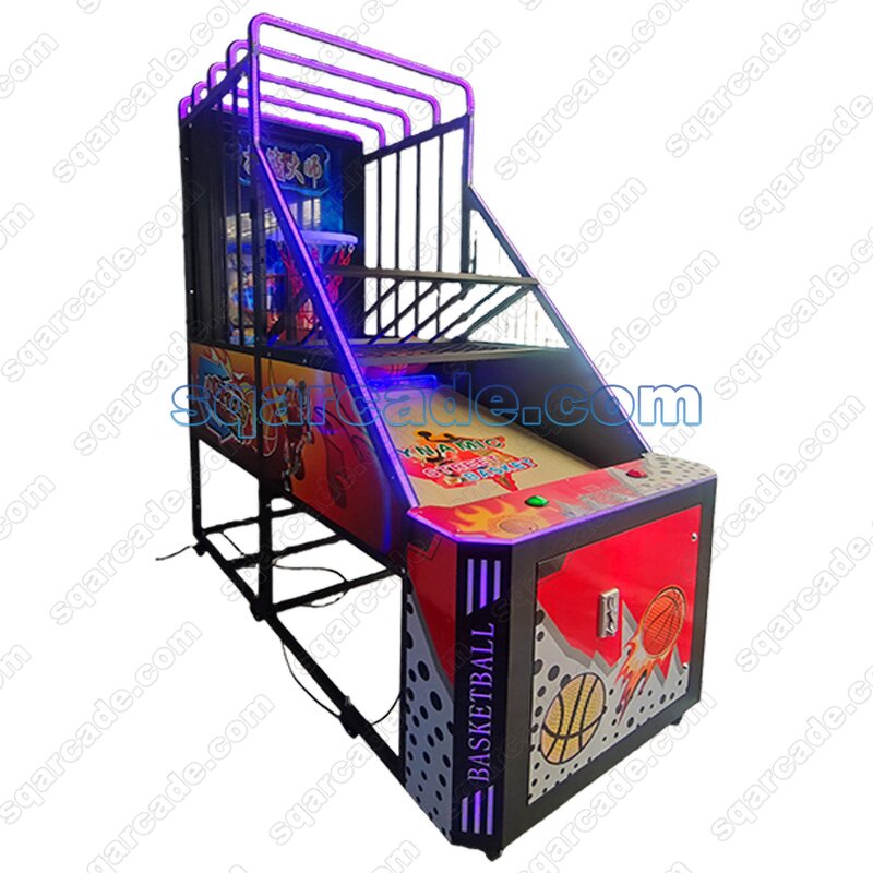 Basketball Arcade Game Manufacturer - 55-inch Coin Operated Foldable Street 2.0 Shooting Training