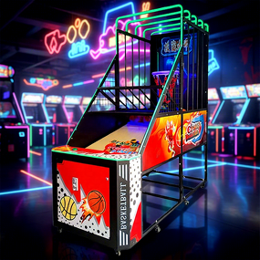 Basketball Arcade Game Manufacturer - 55-inch Coin Operated Foldable Street 2.0 Shooting Training