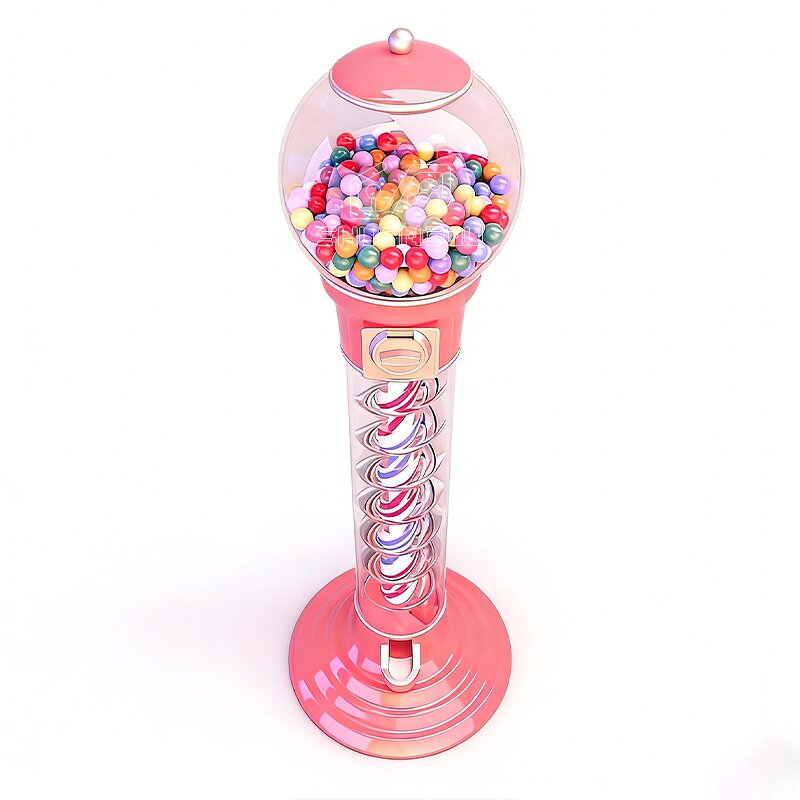 Capsule Toy Machine Manufacturer - Coin Operated Spiral for Chewing Gum Gumball Candy in Arcades Malls