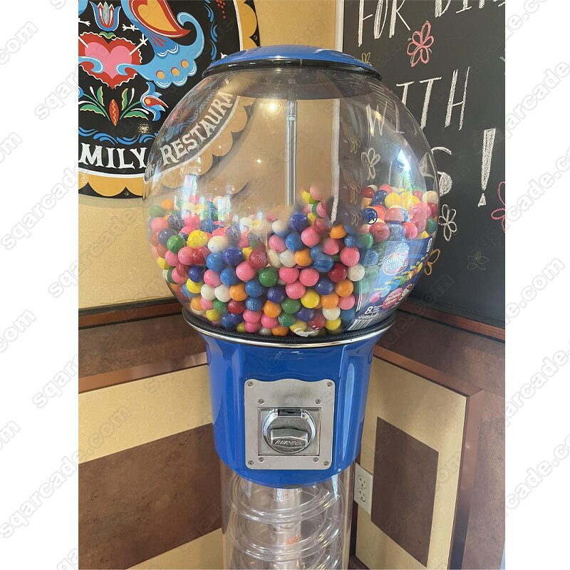 Capsule Toy Machine Manufacturer - Coin Operated Spiral for Chewing Gum Gumball Candy in Arcades Malls