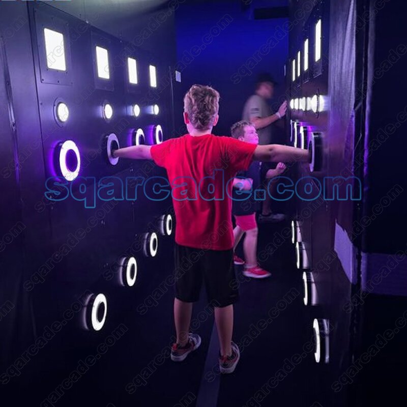 Interactive Game Manufacturer - Indoor Active Push Led Light Button Pipe Ball Customizable for Kids