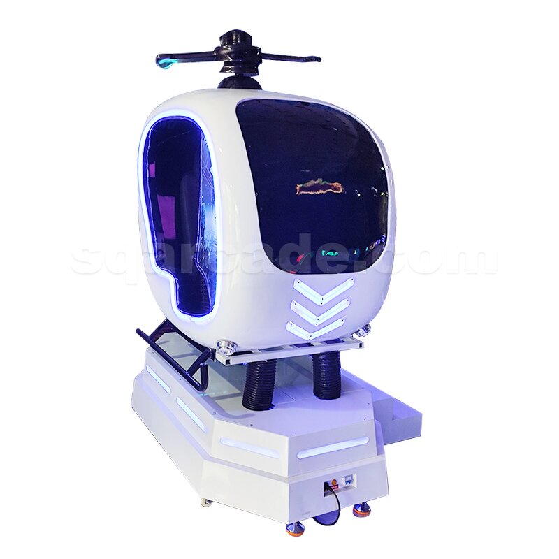 VR Flight Simulator Manufacturer - 2025 Cockpit Motion Arcade Flying Equipment 9D Virtual Reality Small Plane