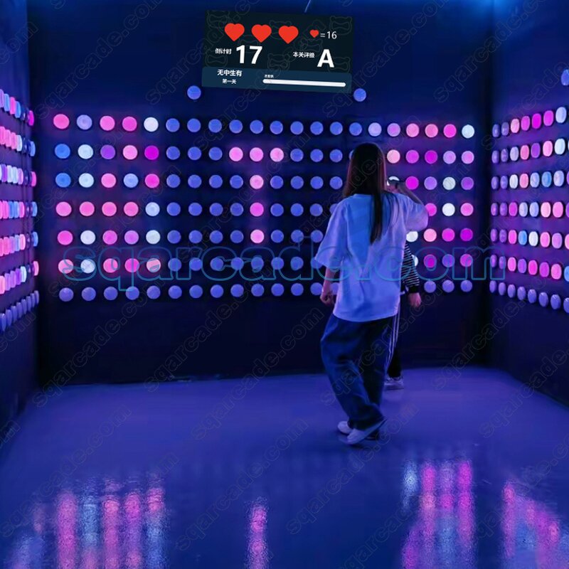 Escape Game Manufacturer - Customizable Indoor Room Interactive LED Push Button Light Push Spot It