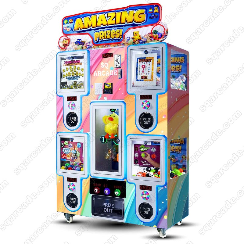 Gachapon Vending Machine Manufacturer - Coin-operated Lucky Capsule Toys Interactive for Malls